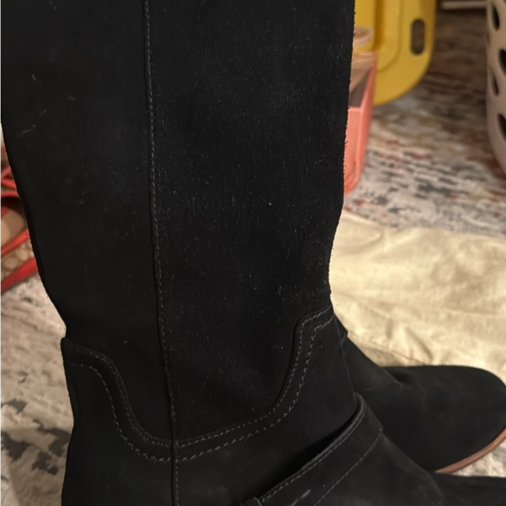 UGG Black Over the Knee Suede Boots